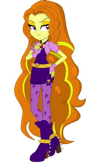 Adagio With Her Hair Down By Robocheatsy My Little Pony Characters