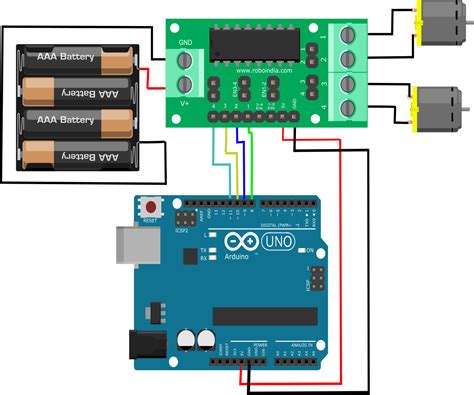 L D Motor Driver Module And Ic Pinouts Datasheet And Arduino