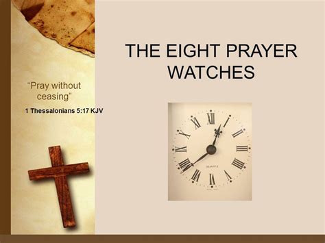 8 Prayer Watches New Generation Church