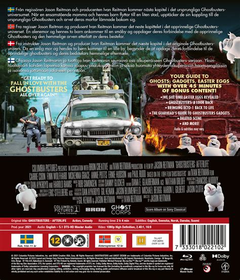 Ghostbusters Afterlife Blu Ray