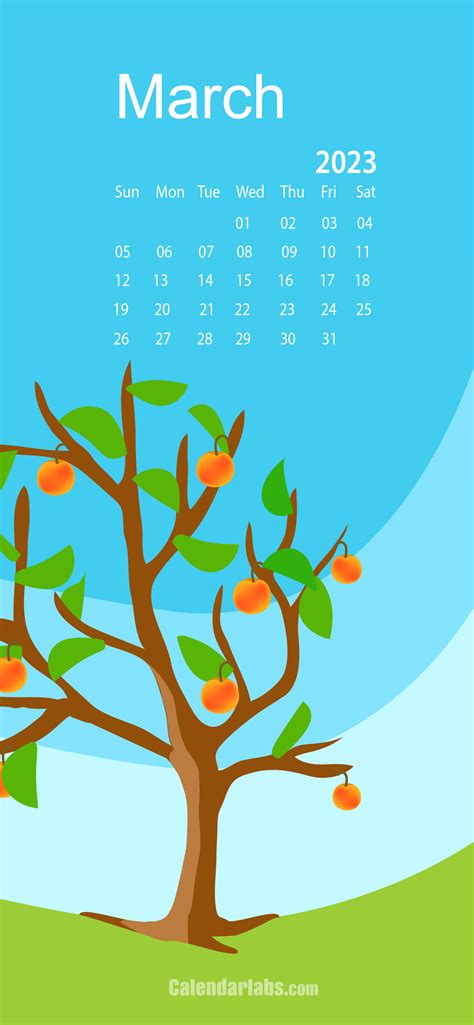 March 2023 Desktop Wallpaper Calendar Calendarlabs