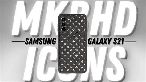 Samsung Galaxy S21 Dbrand Grip Case W Mkbhd Icons Silicon Skin
