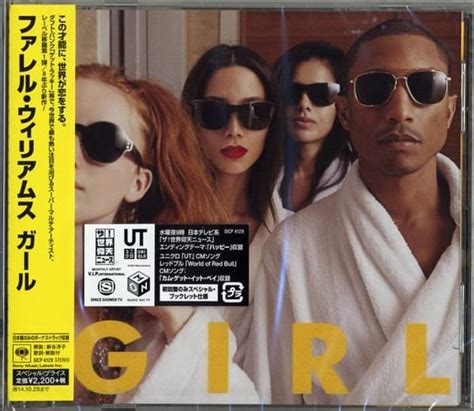 Pharrell Williams G I R L Japanese Exclusive Lyrics And Tracklist