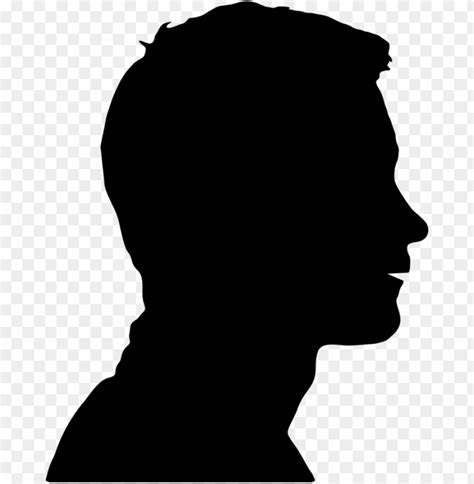 Human Head Face Silhouette Brain Human Head Silhouette Png Image With