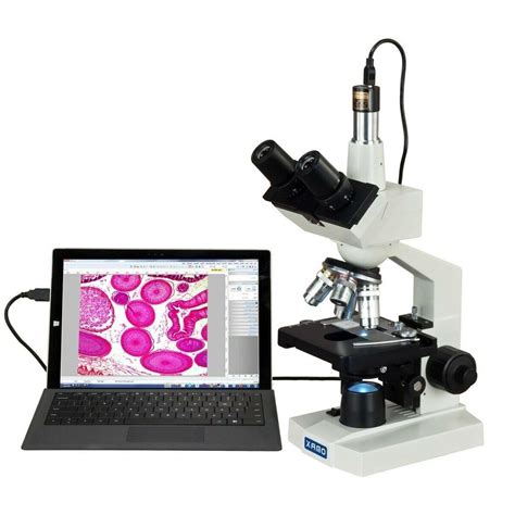 Omax 40x 2000x Lab Trinocular Compound Led Microscope