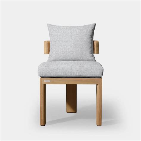 Victoria Teak Armless Dining Chair – Harbour