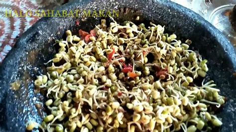 Panaskan minyak secukupnya lalu goreng sambal yang sudah diulek hingga matang. CARA MEMBUAT SAMBAL KECAMBAH #indonesianfood #kuliner #sambal - YouTube