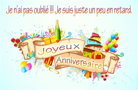 Retrouvez tous vos amis dans votre carnet d'adresses. Cartes virtuelles anniversaire en retard - Joliecarte