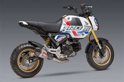The heavily upgraded 2022 honda grom will hit dealerships across the united states in may, right as the riding season swings into high gear. Yoshimura Accessories For 2022 Honda Grom: Exhausts and ...