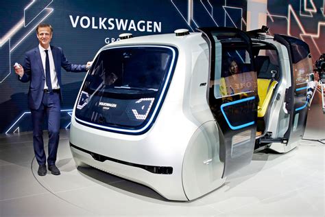 Volkswagen Reveals Its Latest Driverless Car With Futuristic Design And