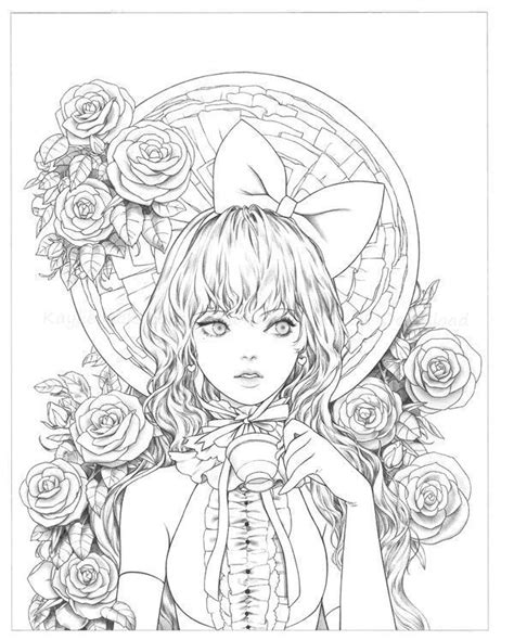 Unleash Your Creativity With The Mystica Portrait Coloring Book