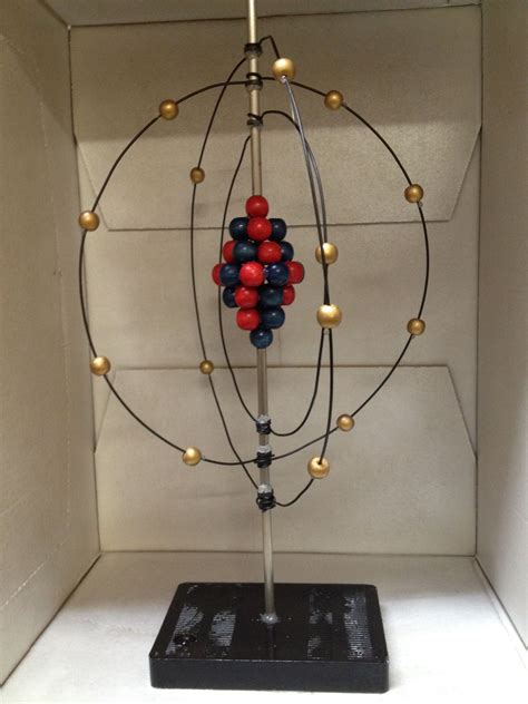 Hanging Bohr Model Science Project Models Bohr Model Chemistry Projects