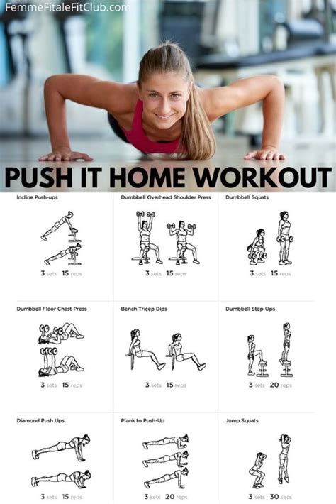 Femme Fitale Fit Club Bloglose Weight With Pull And Push Exercises