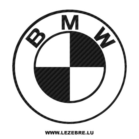 Bmw Logo Carbon Decal 4