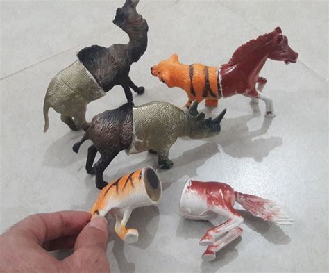 Mix And Match Magnetic Animal Toys 7 Steps Instructables