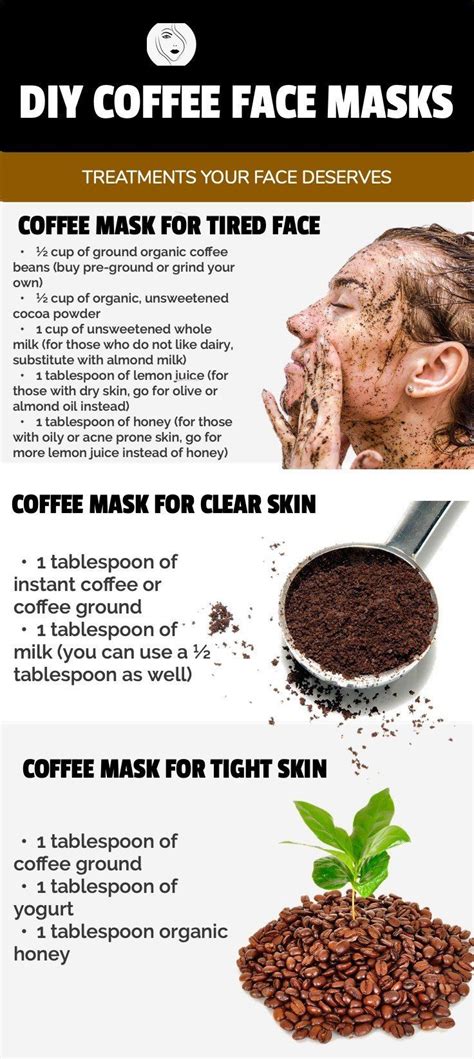 Top Diy Coffee Face Mask Treatments Your Face Deserves Coffee Face Mask Face Mask Treatment