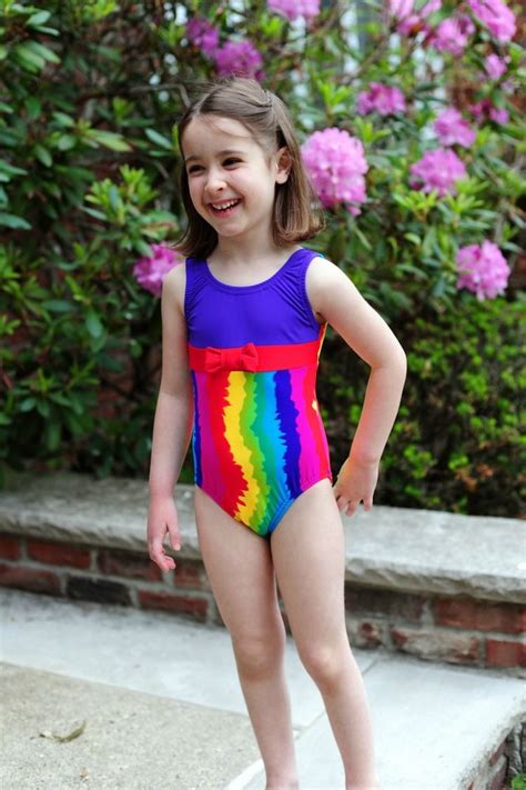 Swim Week With Coles Creations — Pattern Revolution Girls Swimsuit