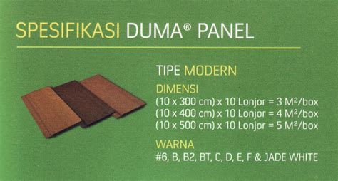 Kami merupakan perusahaan yang berdiri sejak tahun 2000 bergerak dalam industri food packaging, produk plastik, produk bambu, box mika, produk karet, stationary. HARGA & SPESIFIKASI PLAFOND DUMA PANEL 2020 | DISTRIBUTOR ...