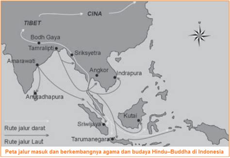 Mohammad rasjidi, sebagai hasil musyawarah kabinet sjahrir yang memutuskan untuk membentuk sebuah kementerian yang secara khusus mengurusi soal agama. Peta Jalur Masuk dan Daerah Yang Dipengaruhi Hindu-Buddha ...