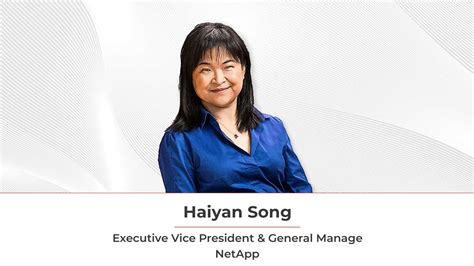 Netapp Hires Haiyan Song As Executive Vice President