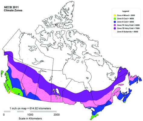 Ontario Climate Zone Map
