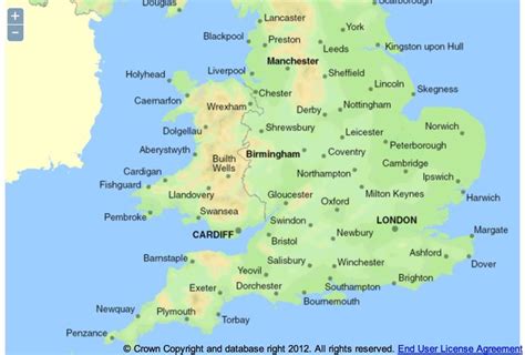 From wikimedia commons, the free media repository. england map cities and towns - Google Search | England map ...