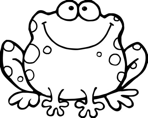 For boys and girls, kids and adults, teenagers and toddlers, preschoolers and older kids at school. Big Fat Frog Coloring Page | Wecoloringpage.com