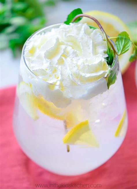 Homemade Sparkling Lemonade Recipe In The Kids Kitchen