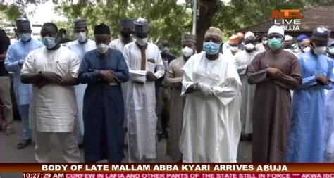 The burial ran counter to the statement by presidential spokesman garba shehu that. Abba Kyari Chief Of Staff To President Buhari Burial ...