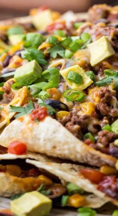 Maybe you would like to learn more about one of these? Beefy Enchilada Nachos (With images) | Recipes, My ...