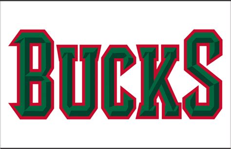 Bucks, illinois, united states, an unincorporated community. Milwaukee Bucks Jersey Logo - National Basketball Association (NBA) - Chris Creamer's Sports ...