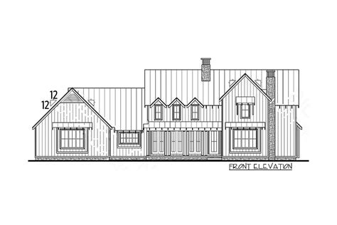 Modern 4 Bedroom Farmhouse Plan 62544dj Architectural Designs