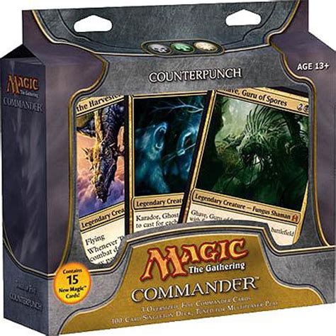 Magic The Gathering Trading Card Game Commander Counterpunch Edh Deck
