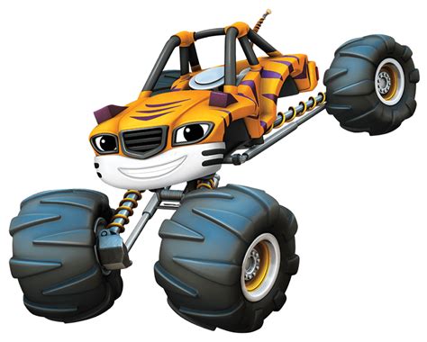 Cartoon Characters Blaze And The Monster Machines Png
