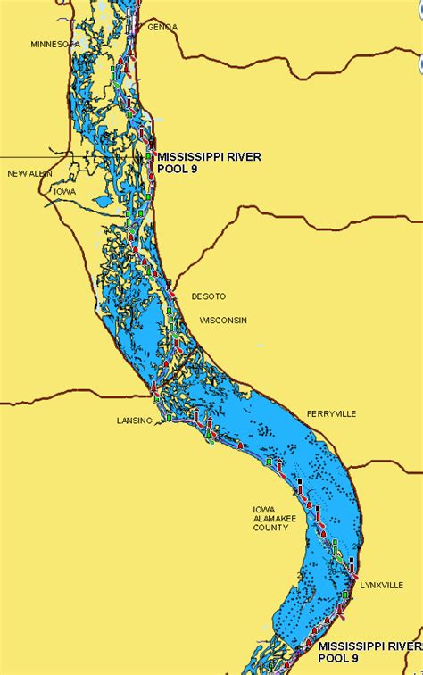 Mississippi River Fishing Maps Sarah Cornelle