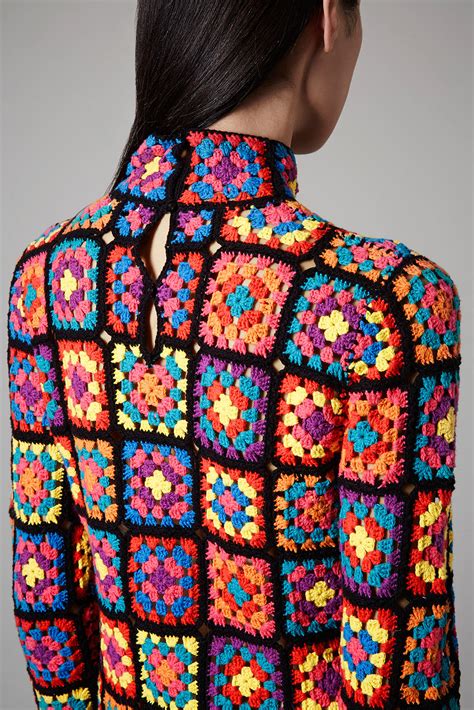 Topshop Hand Knit Crochet Dress Lyst