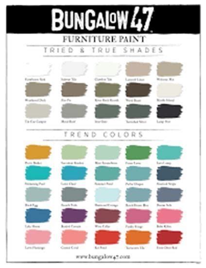 Paint Color Charts