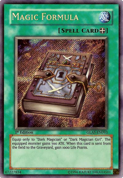 The reversed card trick is easier than you can imagine and when you see how it's done, a new world of magician's secrets will open up to you. Card Errata:Magic Formula - Yu-Gi-Oh!