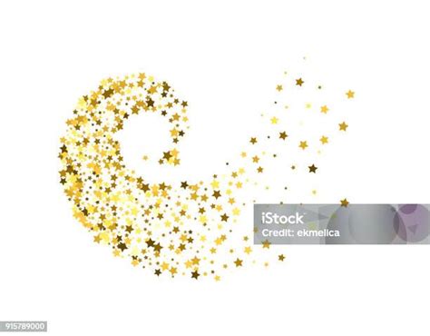 Stars Twisted In Swirl Or Vortex Stock Illustration Download Image