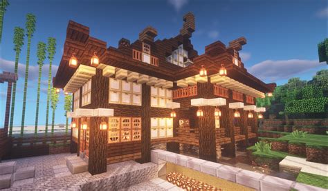 Japanese Styled Minecraft Houses Minecraft How To Build An Ultimate