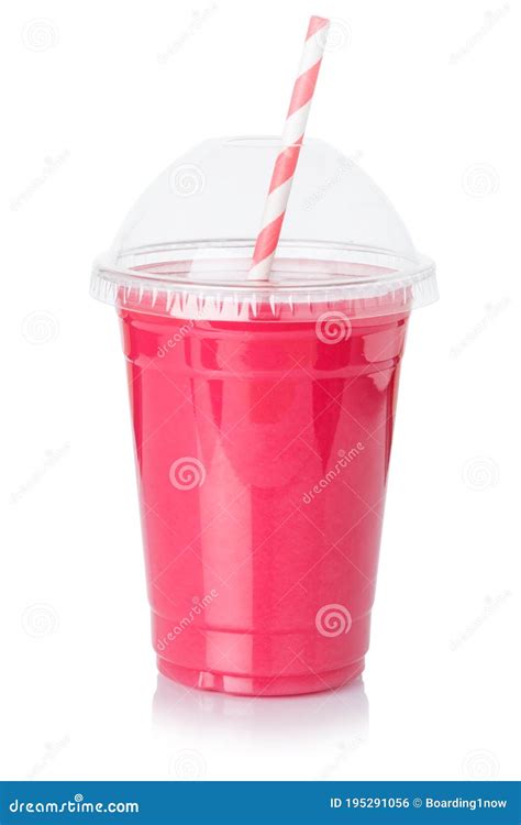 Fruit Juice Strawberry Smoothie Straw Drink Beverage Strawberries Cup
