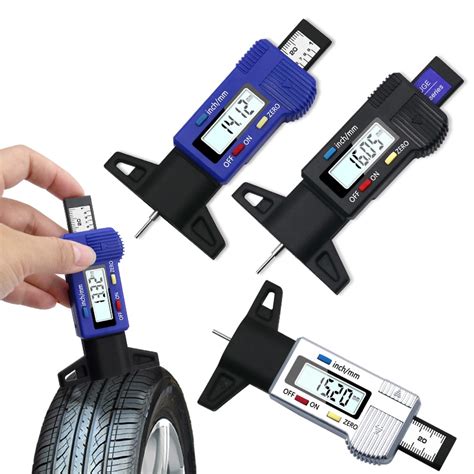Tire tread helps you avoid skidding and hydroplaning. Digital Car Tire Tread Depth Gauge