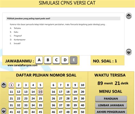 Berikut ini adalah 100 contoh soal tes wawasan kebangsaan beserta kunci jawabannya. Soal Cpns Wawasan Kebangsaan 2021 - Guru Galeri