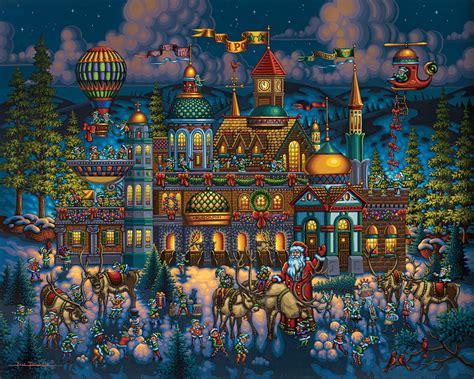 Eric dowdle truly is a living legend amongst. Dowdle - 10266 - Santa`s Workshop - 1000 Piece | Barneys ...