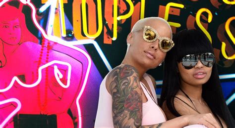 Amber Rose And Blac Chyna Spend 10k On Strippers During Girls Night Out