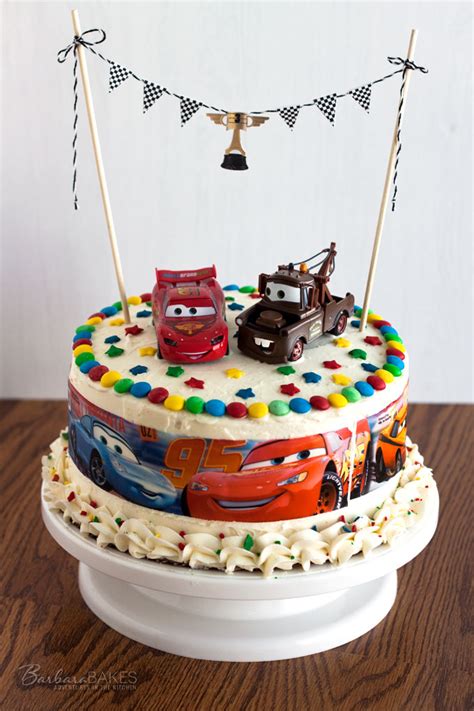 A homemade birthday cake is always the most delicious, unique and just the most fun to make. Cars Birthday Cake | Easy-To-Make Kids Birthday Cake