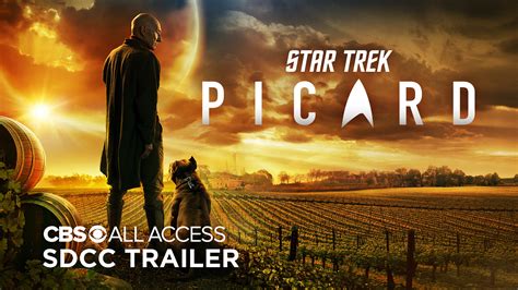 Watch Star Trek Picard Star Trek Picard Sdcc Trailer Sir Patrick