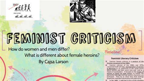 Feminist Criticism By Cajsa Larson