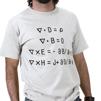 Maxwells Equations Shirt From Zazzle Com Maxwells Equation