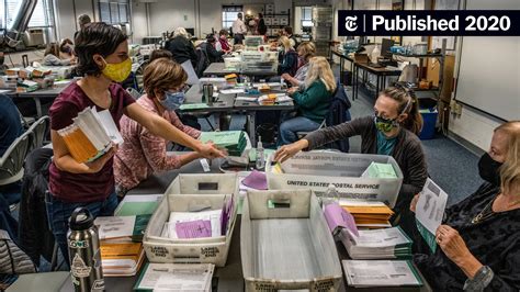 As Counting Begins A Flood Of Mail Ballots Complicates Vote Tallies